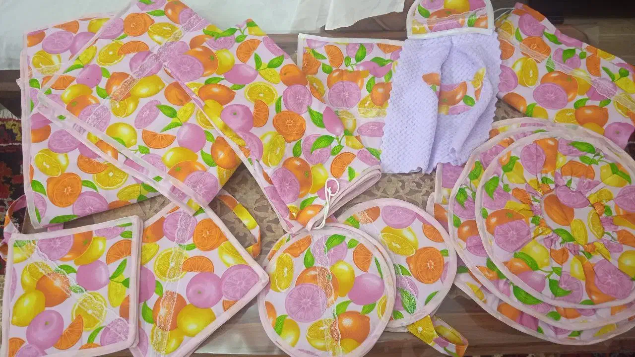 سرویس آشپزخانه|سفره، حوله، دستمال آشپزخانه|تبریز, |دیوار