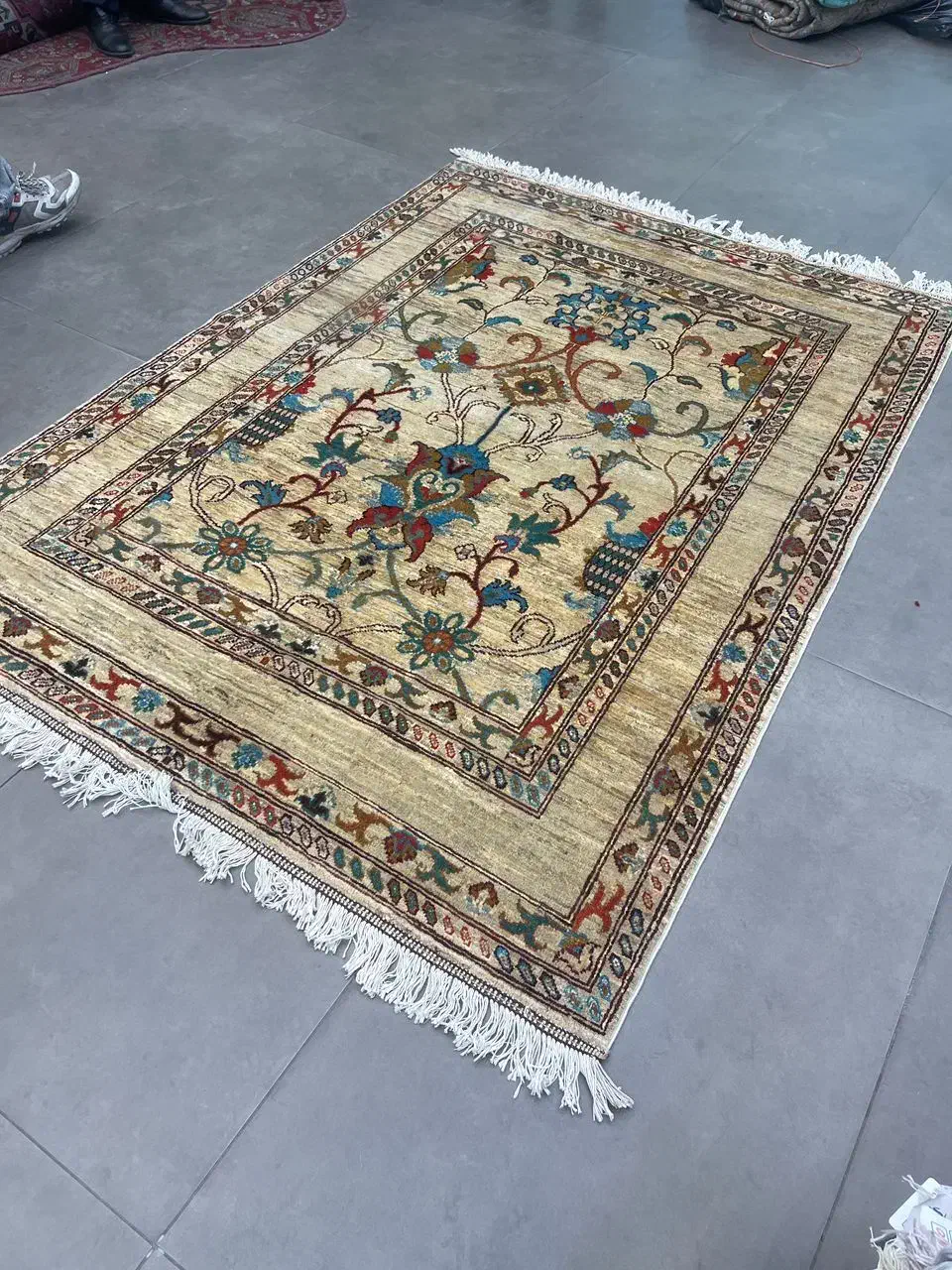 فرش دستباف (بساک)۳ متریهای نقشه جدید|فرش|مشکیندشت, |دیوار