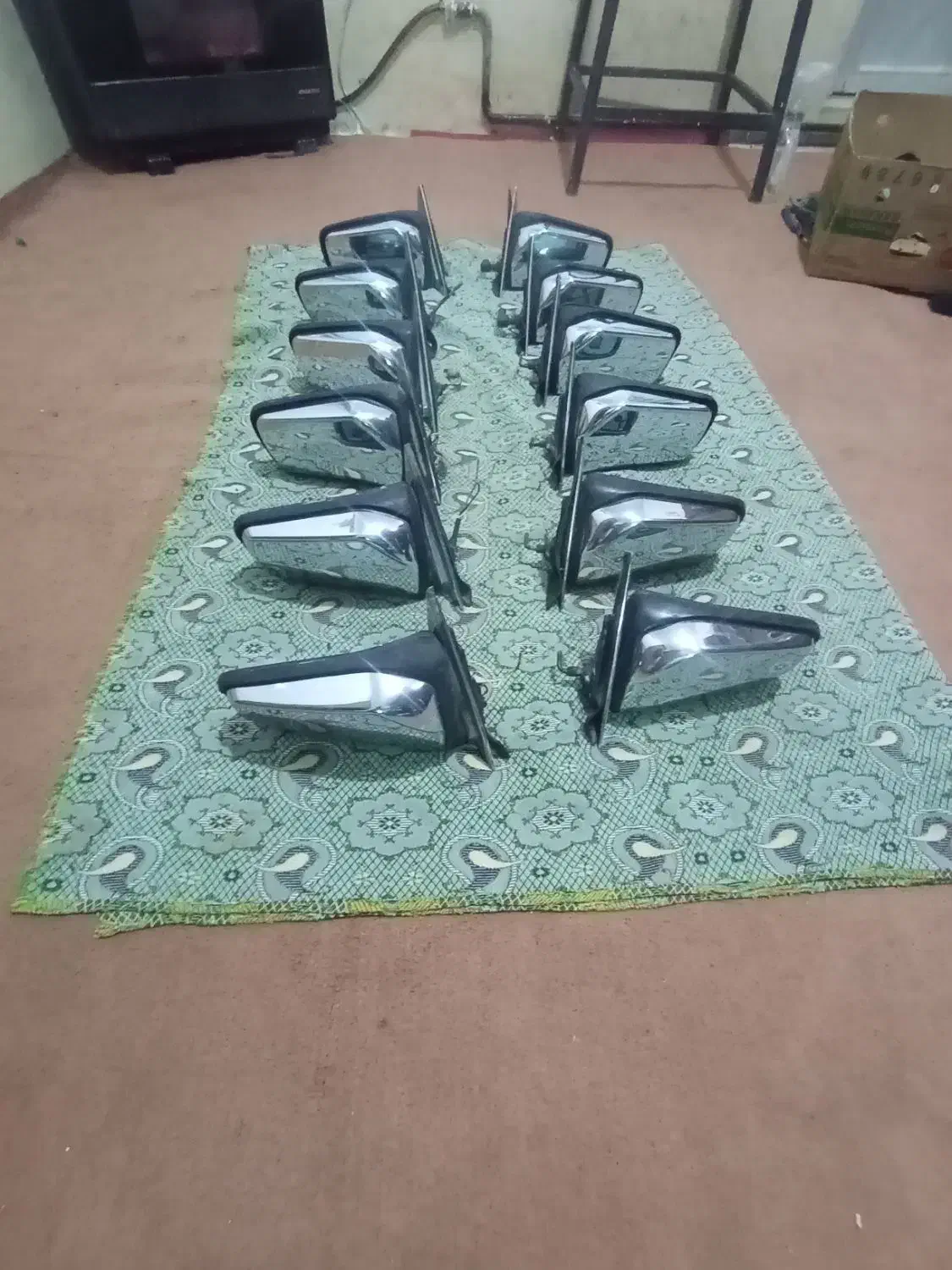 آینه بنزی سپرعقب نیسان صندلی نیسان بوق زامیادی1011|قطعات یدکی و لوازم جانبی|کهریزک, |دیوار