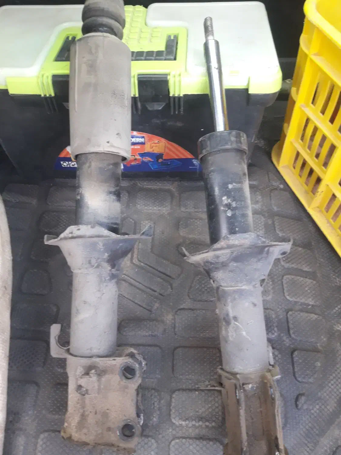 کمک جلو پراید یک جفت کاملا سالم|قطعات یدکی و لوازم جانبی|محمدیه-قزوین, |دیوار