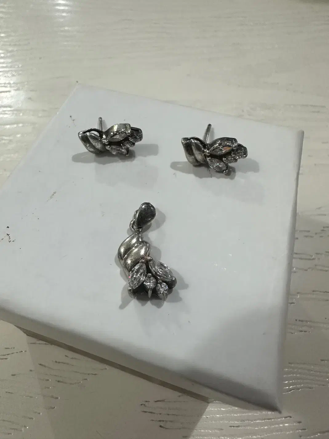 انگشتر و نیم ست نقره و النگو سواچ|جواهرات|کرج, شهرک جهاننما|دیوار