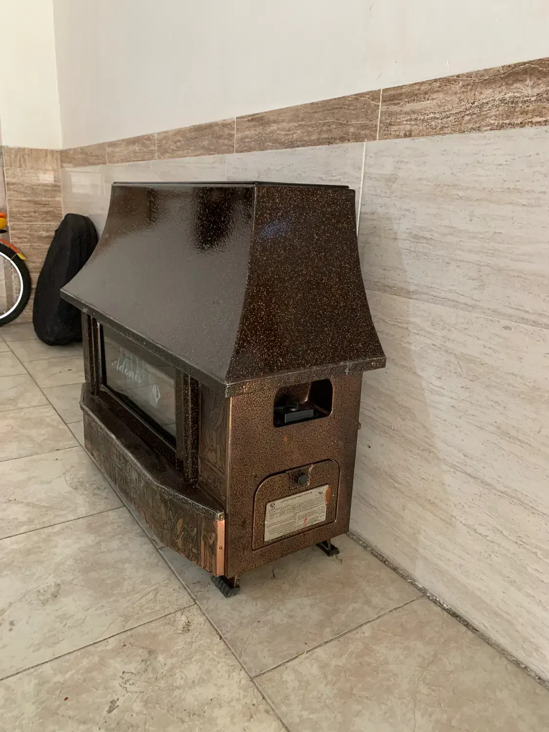 بخاری شومینه|بخاری، هیتر، شومینه|سهند, |دیوار