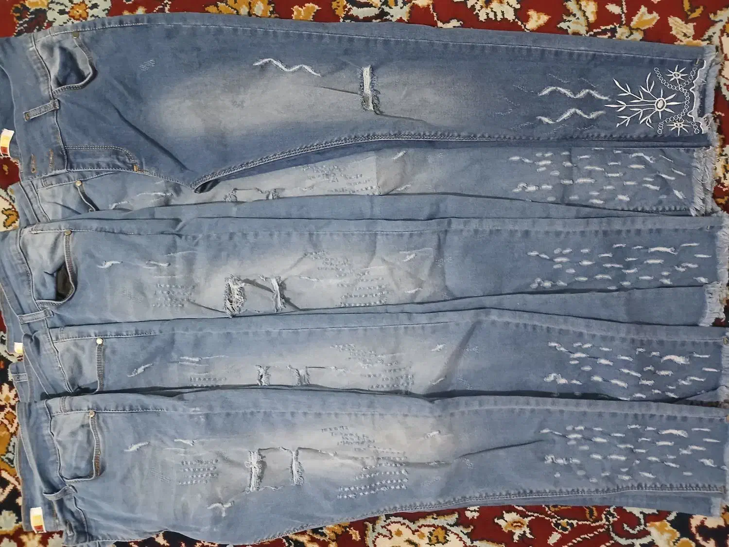 پنج تا شلوار جین سایز ۴۲ (۳۲خارجی)|لباس|سنندج, |دیوار