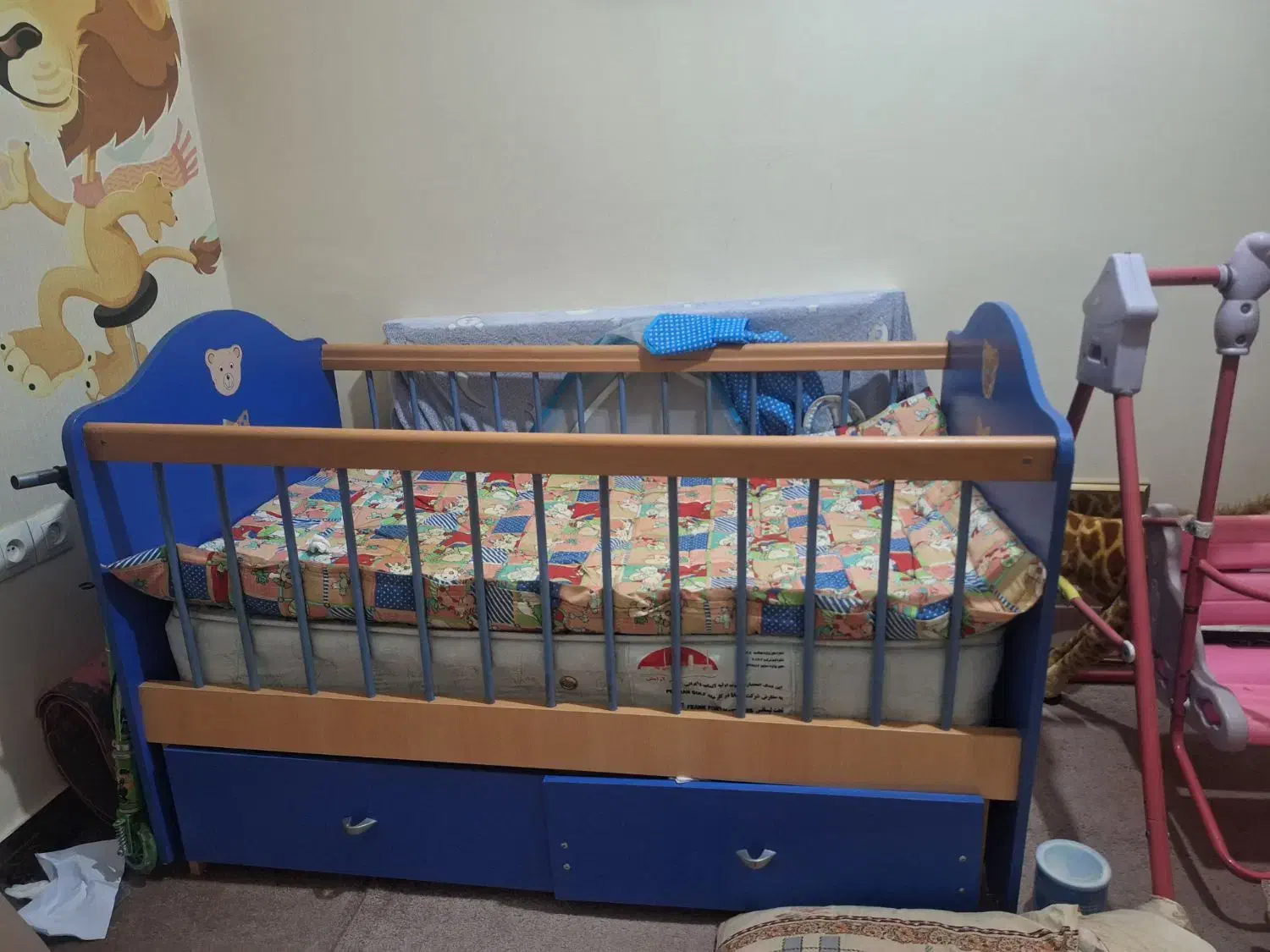 تخت کودک|تخت و صندلی بچه|آبادان, |دیوار