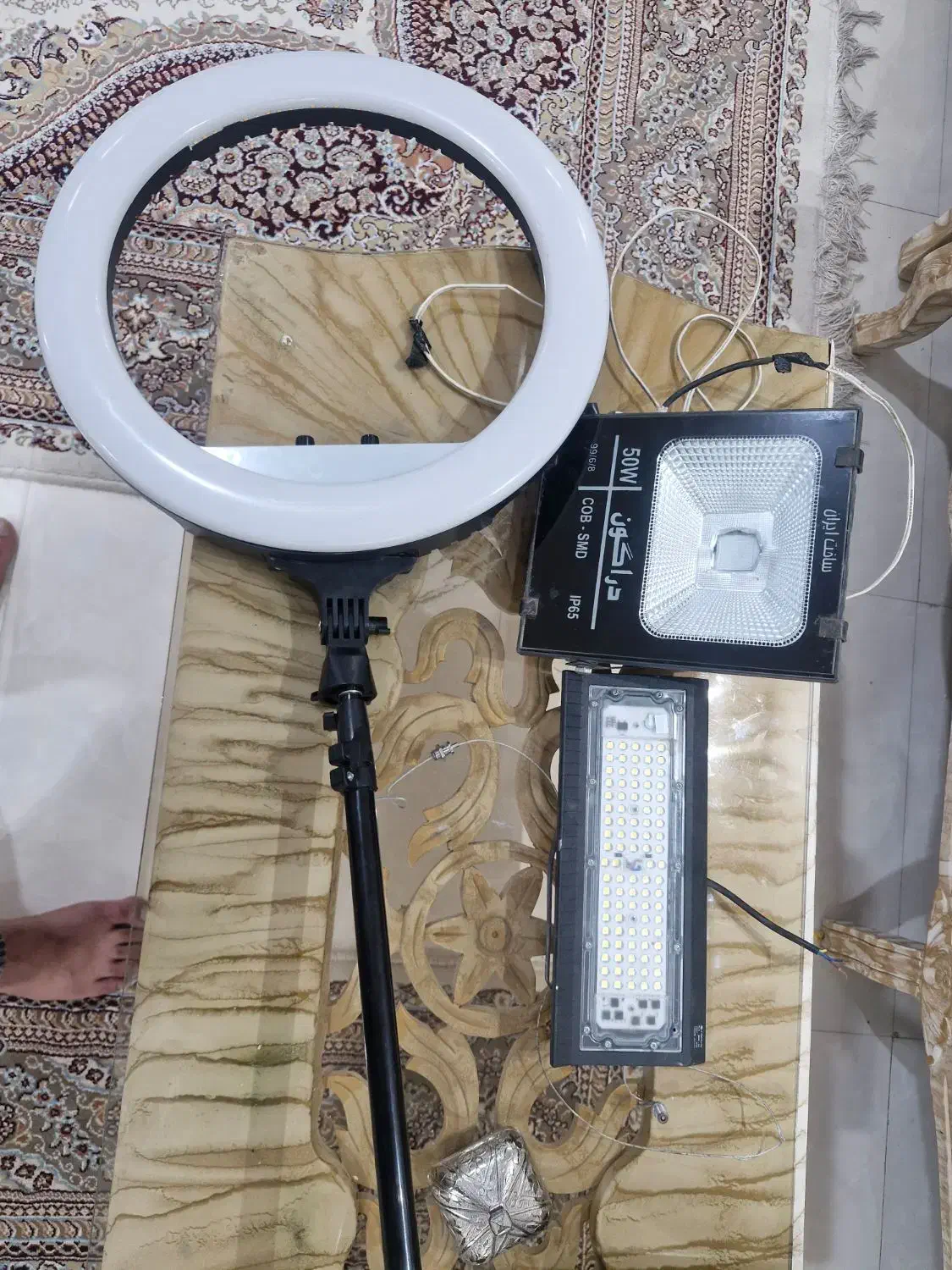 smd و رینگ لایت|لامپ و چراغ|تربتحیدریه, ابوذر|دیوار