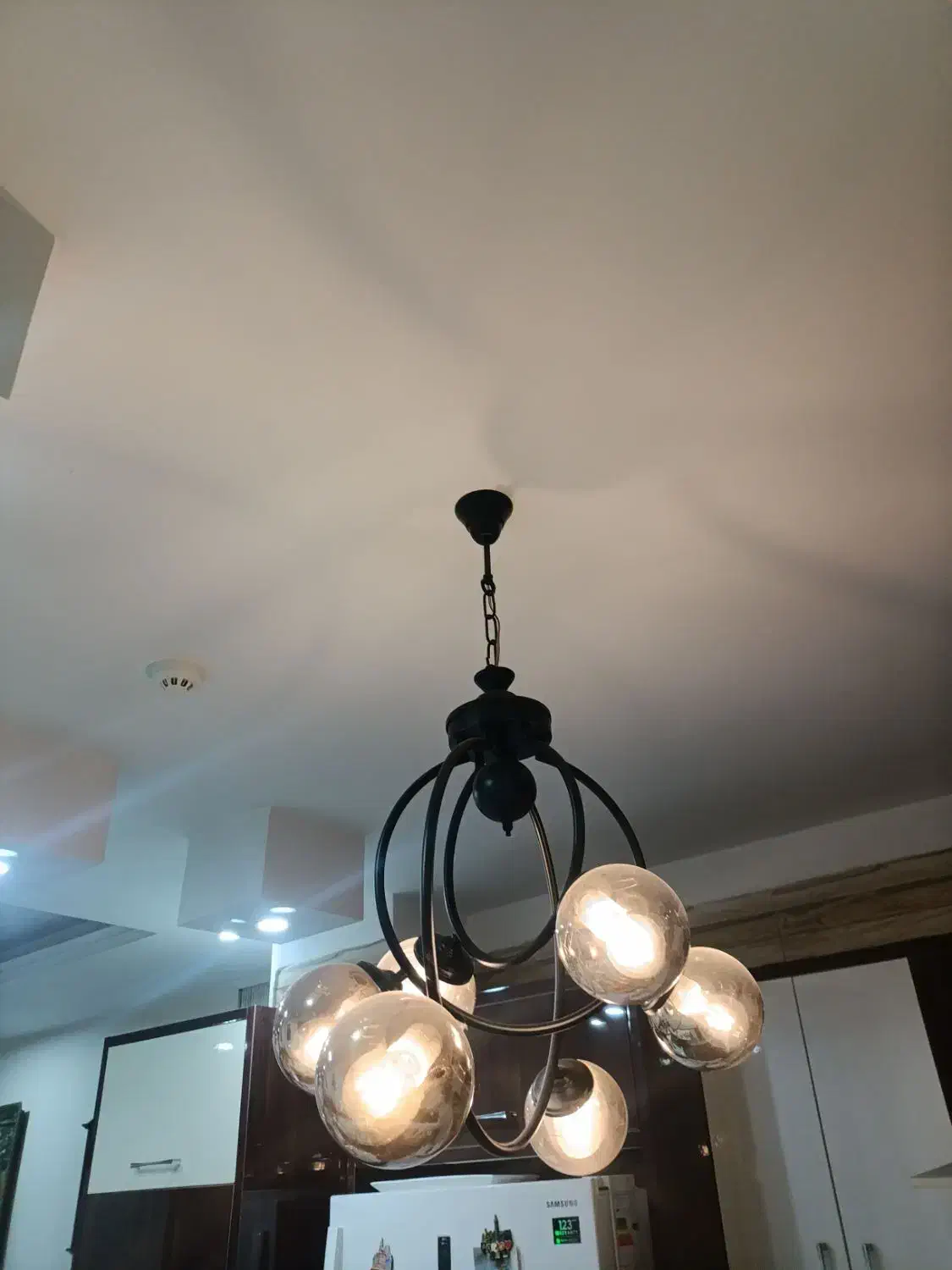 لوستر|لوستر و چراغ آویز|کرج, آق تپه|دیوار