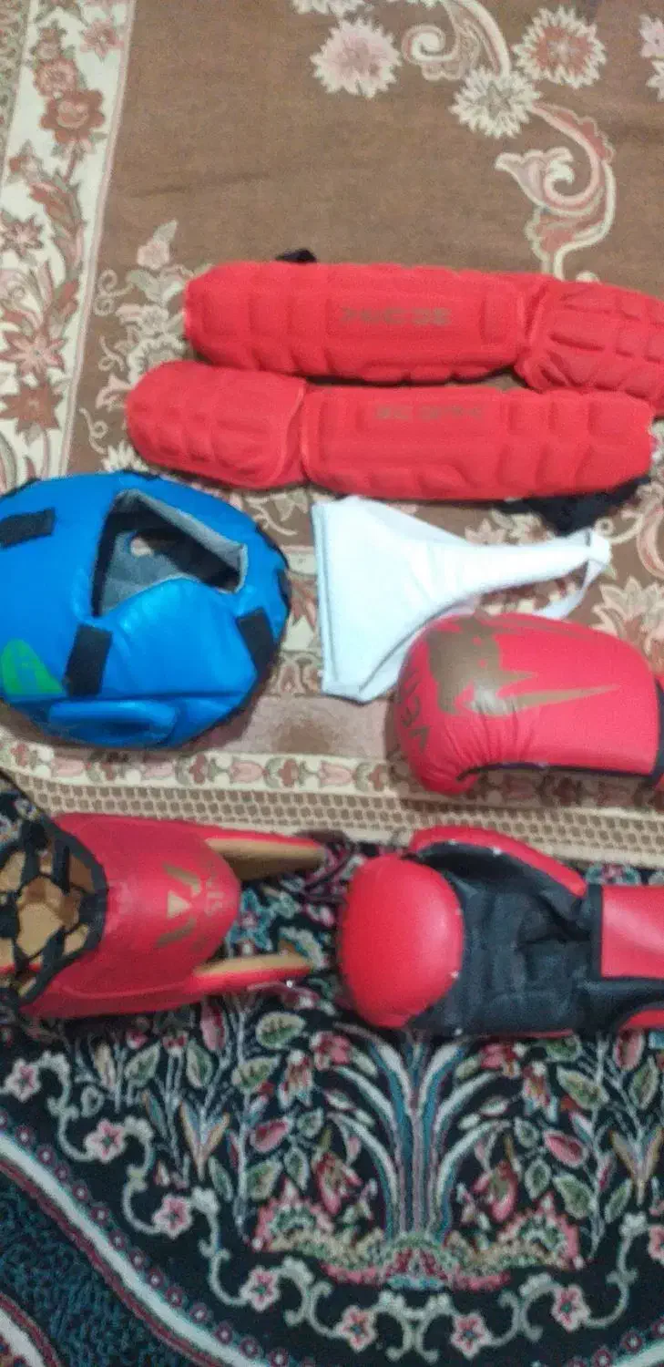 لوازم کیک بوکسینگ کاملا نو|تجهیزات ورزشی|تهران, جوادیه تهرانپارس|دیوار