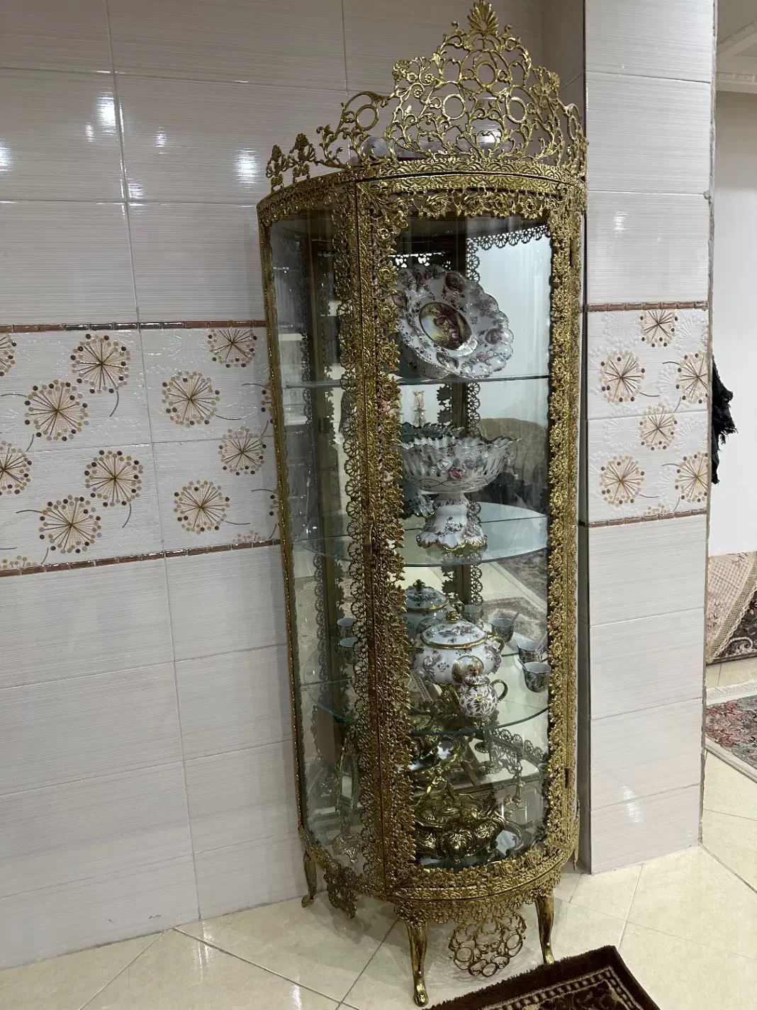 بوفه برنزی|بوفه، ویترین، کنسول|ساری, |دیوار