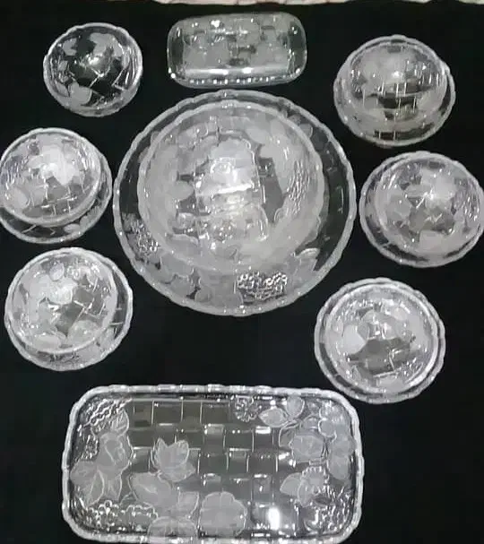 کریستال فرانسه ژاپنی|کلکسیون اشیاء عتیقه|جوادآباد, |دیوار