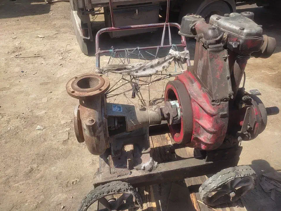 موتور آب دیزل پمپ هاتس لیستر پنج اینچ غلطک|ماشین‌آلات صنعتی|چهاردانگه (تهران), |دیوار