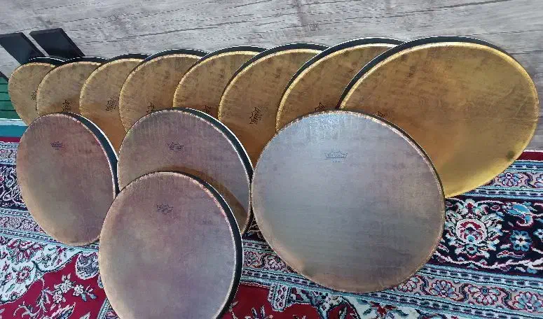 دف رمو|سازهای سنتی|بیرجند, |دیوار