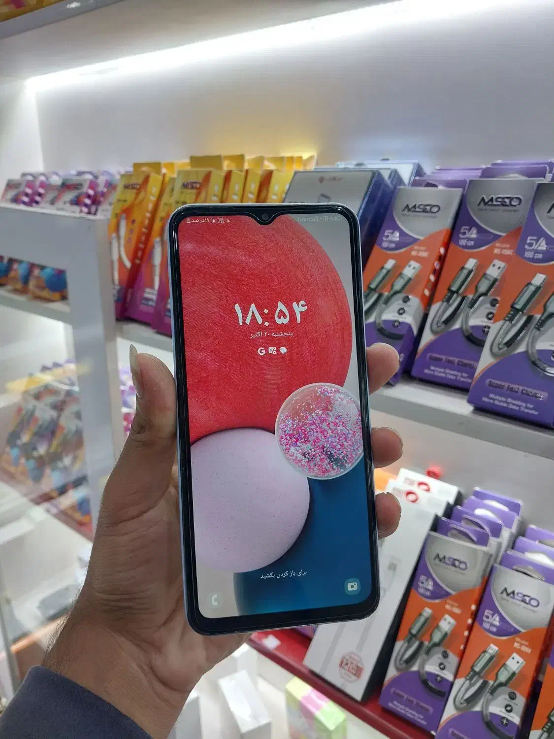 دو عدد گوشی سامسونگ a13 و a12 حافظه ۶۴ رم ۴|موبایل|آزادشهر, |دیوار