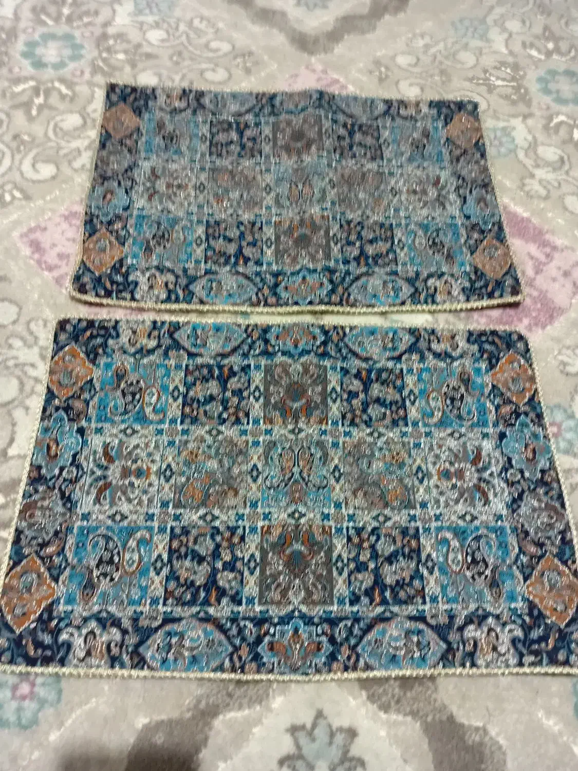 ترمه ست پنج تیکه|پرده، رانر، رومیزی|رشت, آب و برق|دیوار