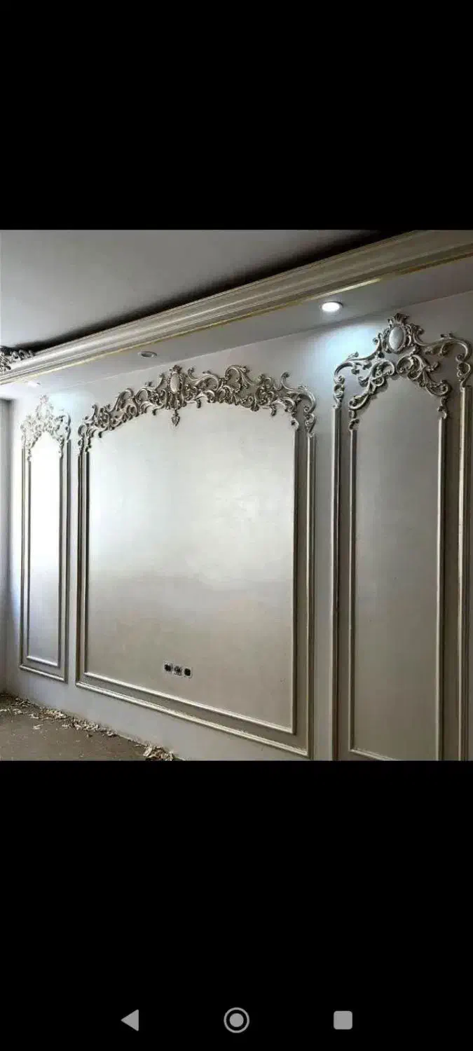 گچبری پیش ساخته به همراه نصاب|خدمات پیشه و مهارت|قوچان, |دیوار