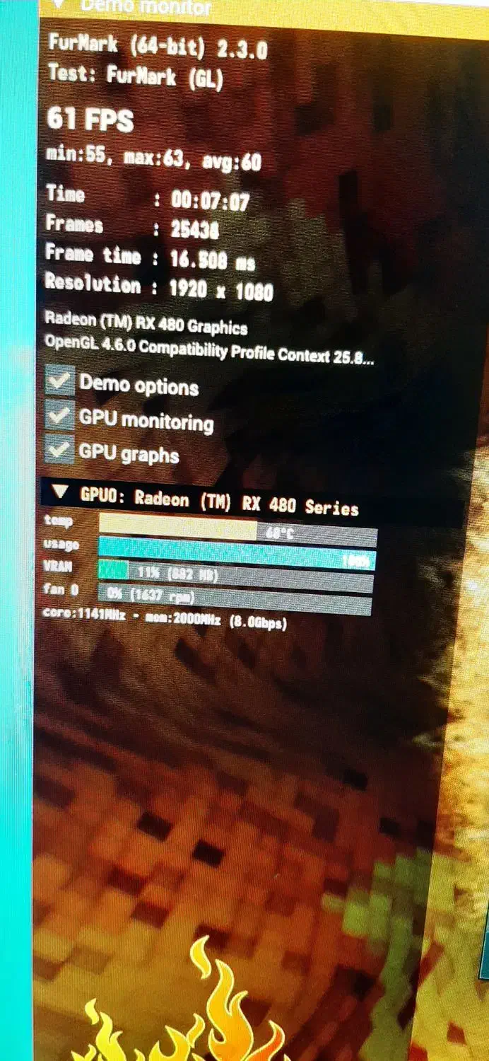 کارت گرافیک Asus rog RX 480 8GB|قطعات و لوازم جانبی رایانه|همدان, |دیوار