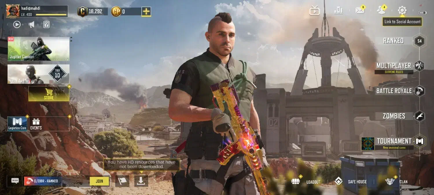 اکانت کالاف لول۴۰۰مکس|کنسول، بازی ویدئویی و آنلاین|شیروان (خراسان), |دیوار