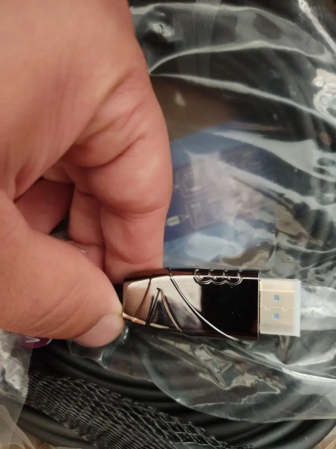 کابل Hdmi فیبر نوری|قطعات و لوازم جانبی رایانه|تهران, زنجان جنوبی|دیوار