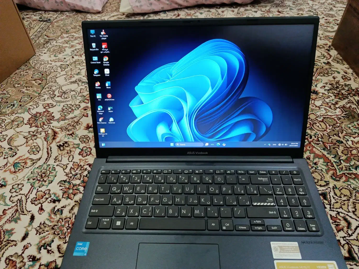 لپ تاپ دانشجویی asus vivobook|رایانه همراه|سنندج, |دیوار