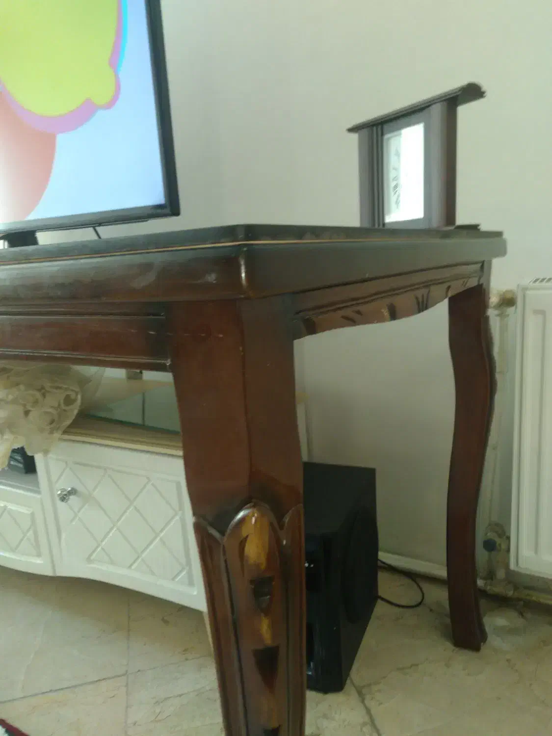 میز چوبی ۲ متری|میز و صندلی غذاخوری|تهران, فلسطین (میدان انقلاب)|دیوار