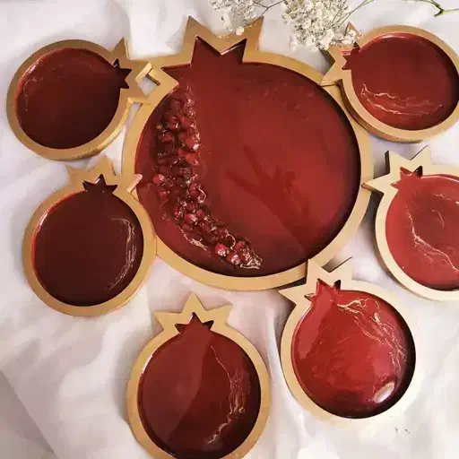 هفت سین رزینی|صنایع دستی و سایر لوازم تزئینی|میناب, |دیوار