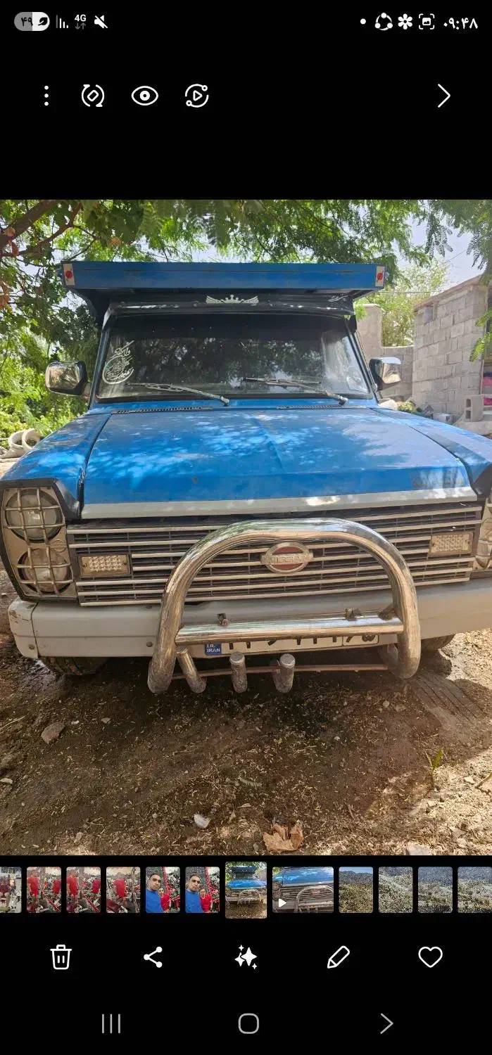 وانت نیسان ۸۸ خیلی تمیز|خودرو سواری و وانت|عنبرآباد, |دیوار