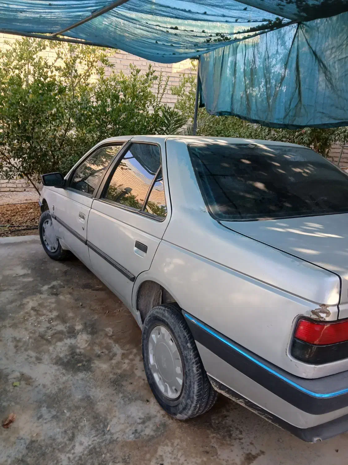 پژو نقره ای مدل 88..بنزینی|خودرو سواری و وانت|داراب, |دیوار