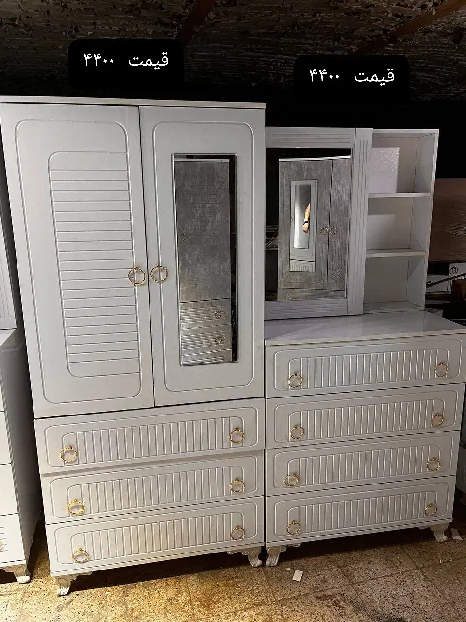 جاکفشی کمد کمدلباس دراور میز آرایش فایل ۴کشو|جاکفشی، کمد، دراور|مشهد, نوید|دیوار