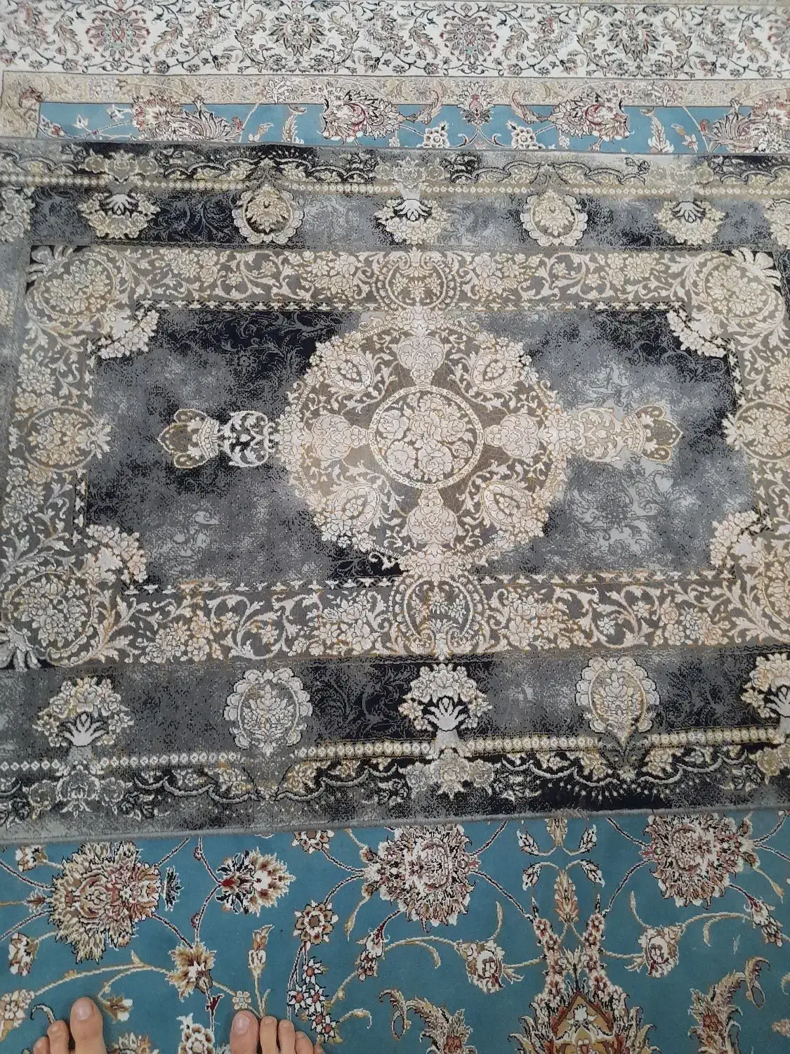 فرش ۷۰۰ شانه بسیارزیبا. ۱ در ۱.۵|فرش|تهران, کاج|دیوار