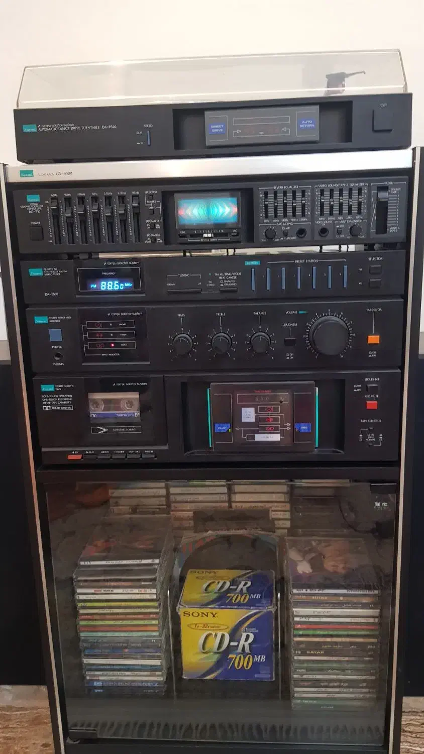 سیستم صوتی sansui ژاپن|سیستم صوتی خانگی|تهران, سازمان برنامه جنوبی|دیوار