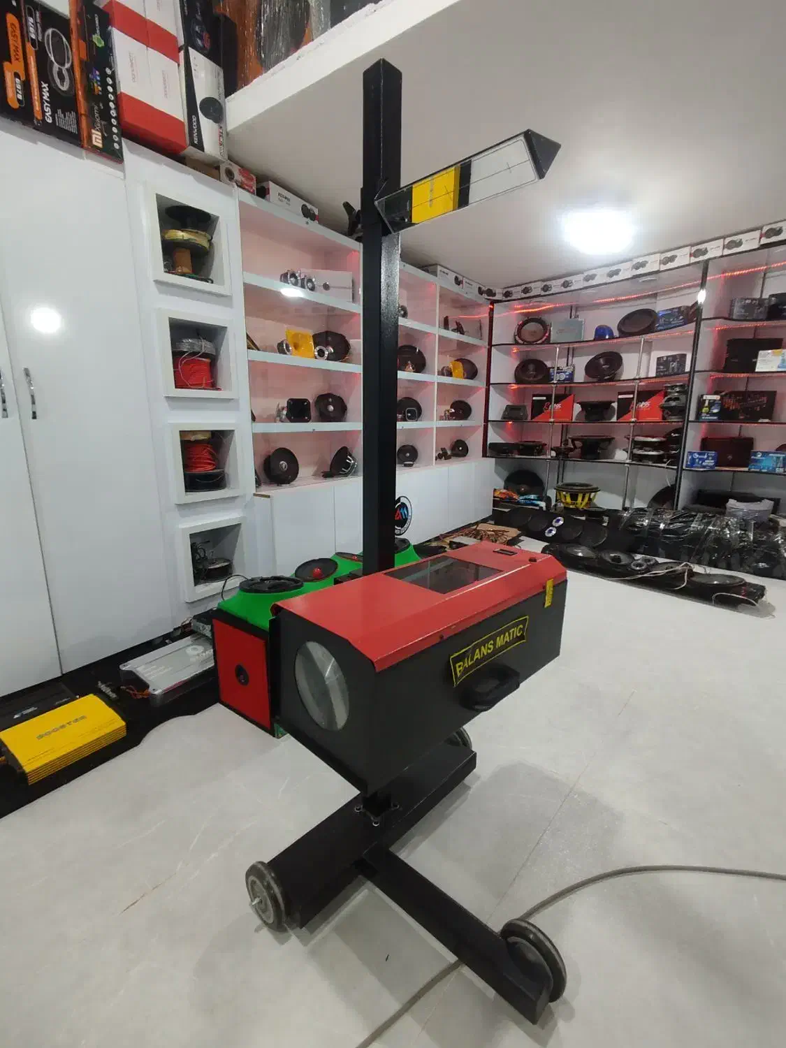 دستگاه تنظیم چراغ لیزری|خدمات موتور و ماشین|مریوان, |دیوار