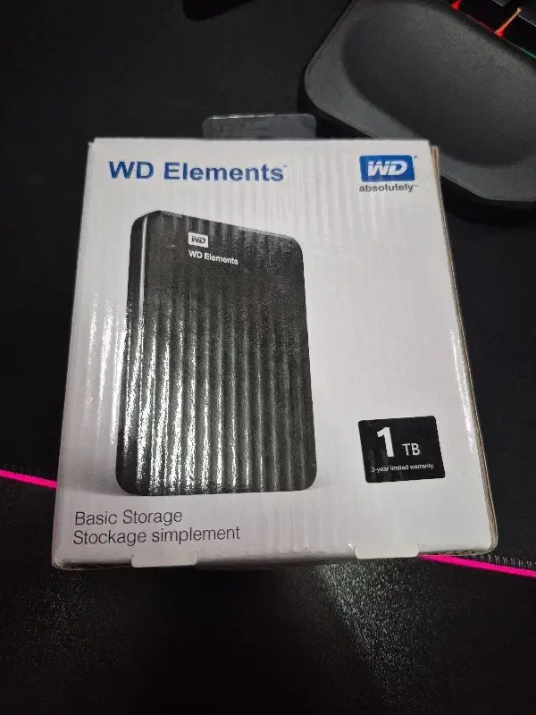 هارد اکسترنال 1 ترابایت وسترن دیجیتال|قطعات و لوازم جانبی رایانه|رشت, فلسطین|دیوار