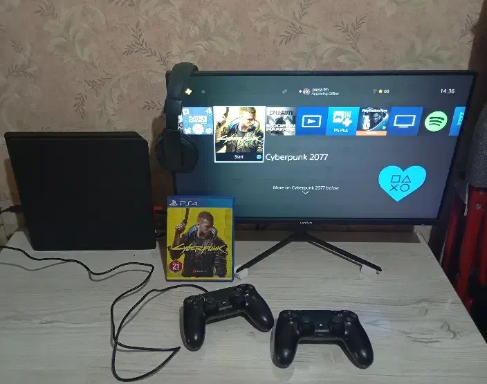 ps4 اسلیم ۱ ترابایت ۲ دسته|کنسول، بازی ویدئویی و آنلاین|رشت, ساغری سازان|دیوار