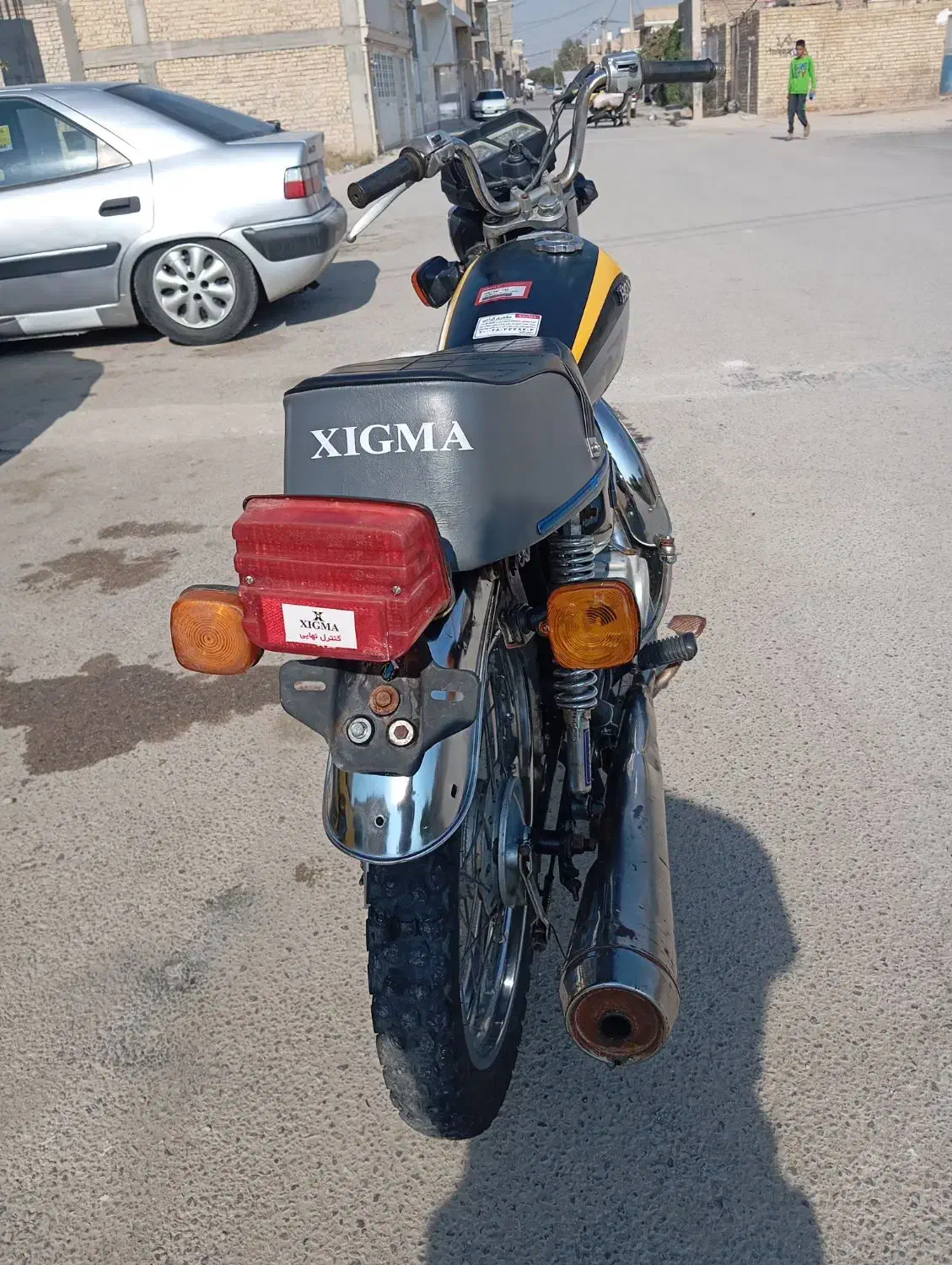 موتور هوندا 125زیگما 89 مزایده|موتورسیکلت|مرودشت, ژیان|دیوار