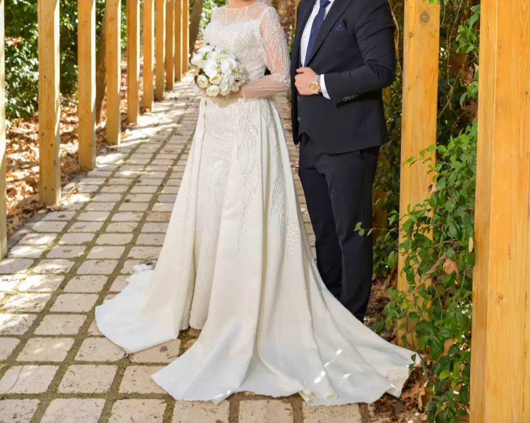 لباس عروس دو دامنه اروپایی|لباس|شیراز, شهرک گلستان|دیوار