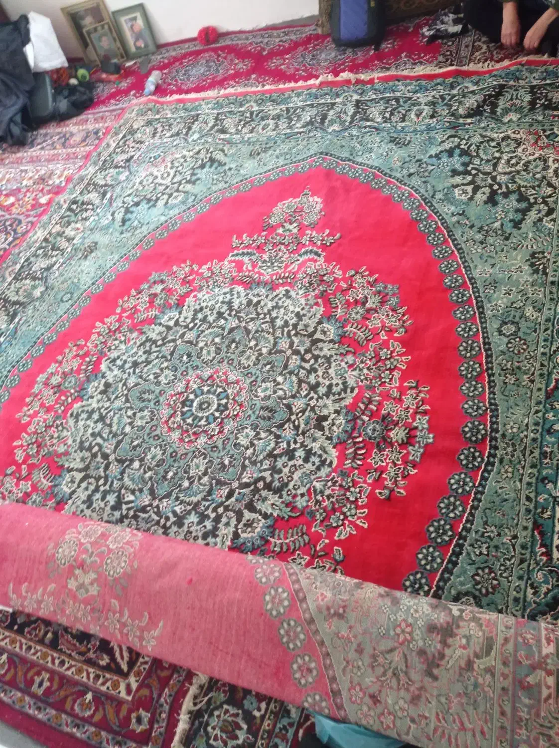 فرش ۱۲متری|فرش|رانکوه, |دیوار