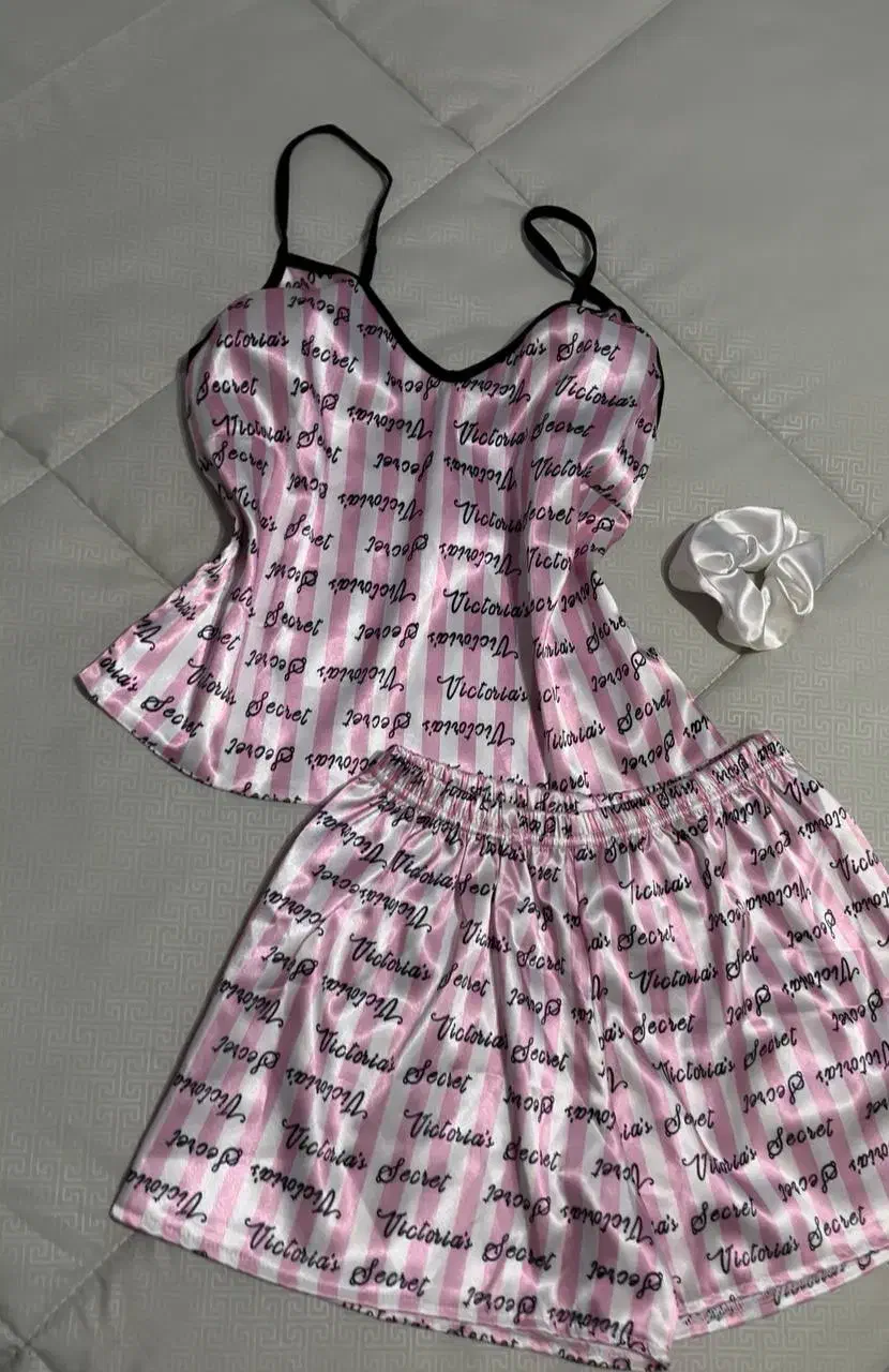 ست تاپ شلوارک ساتن ست لباس خواب زنانه|لباس|نسیم‌شهر, |دیوار