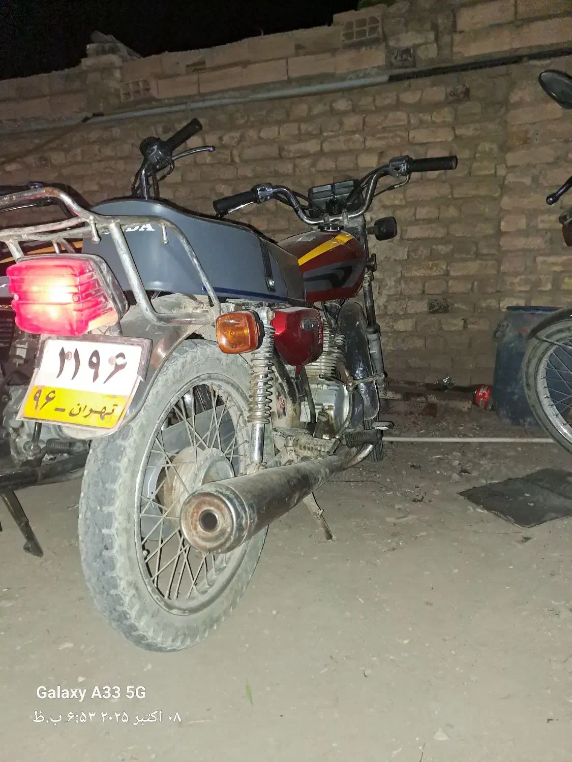 مزائده ای cj پلاک قدیم|موتورسیکلت|پیشوا, |دیوار