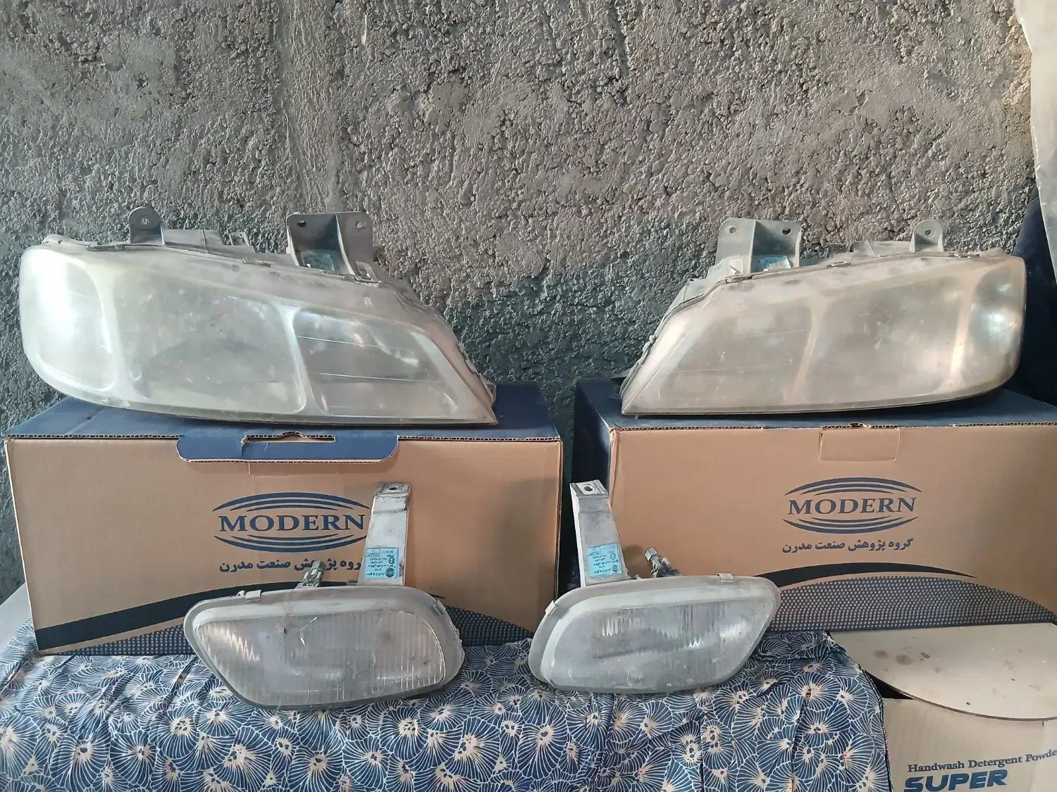 چراغ جلو و مه شکن پارس|قطعات یدکی و لوازم جانبی|زرند, |دیوار