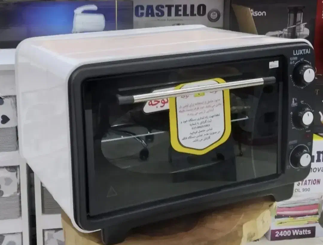 توستر اون توستر باگارانتی شرکتی در۳رنگ|اجاق گاز و لوازم برقی پختوپز|گرگان, |دیوار