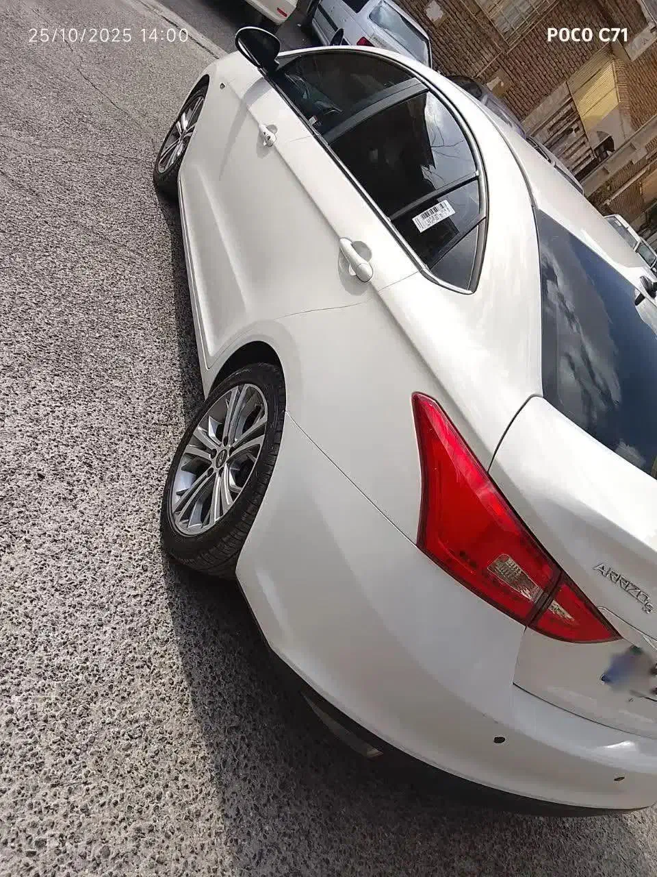 آریزو ۵ مدل ۹۷ کاملا بی رنگ به شرط فنی و رنگ|خودرو سواری و وانت|سنندج, |دیوار