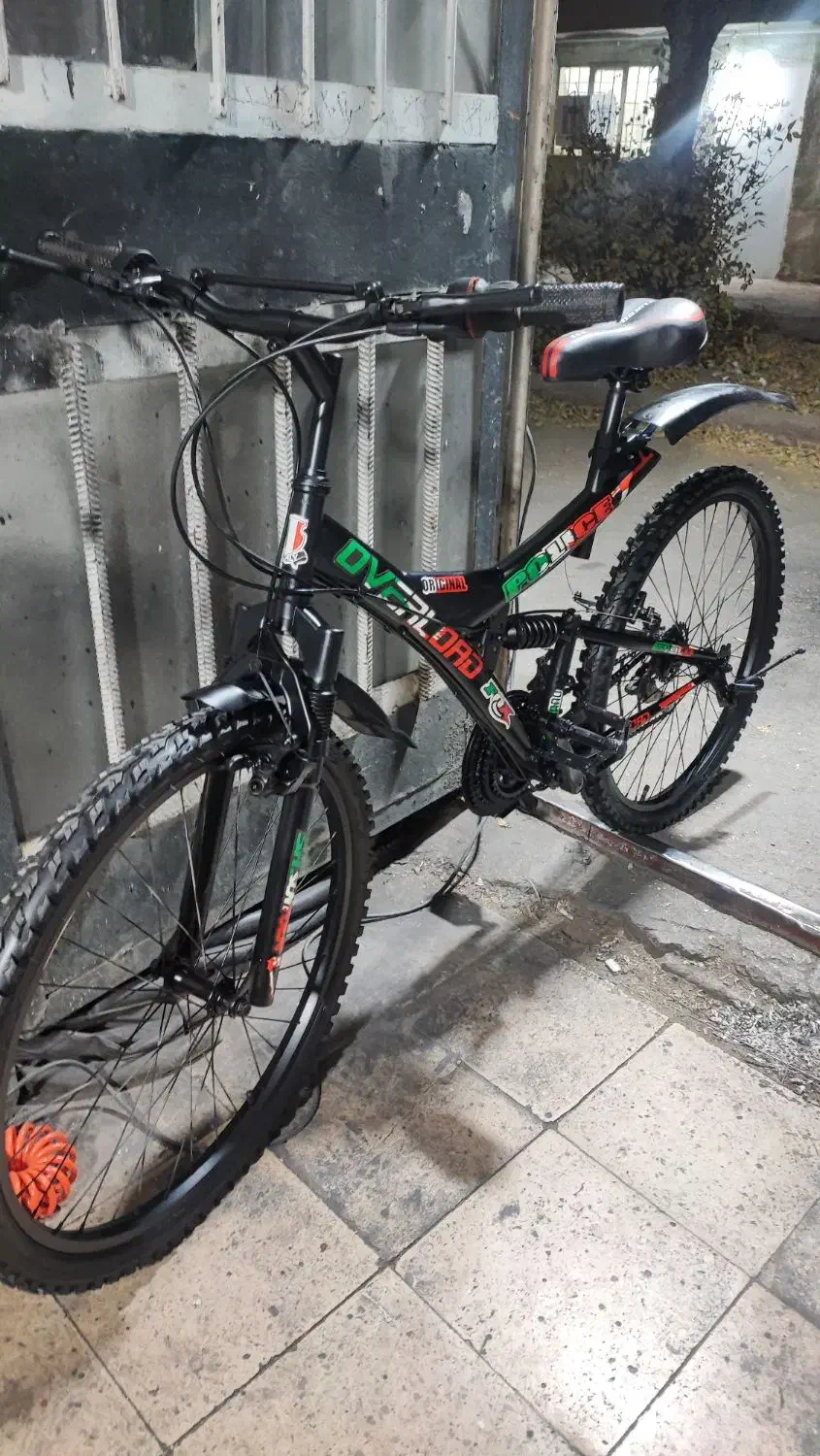 دوچرخه سایز ۲۶ دنده ای کمک دار تایوانی درحدنو نو|دوچرخه، اسکیت، اسکوتر|کرمان, |دیوار