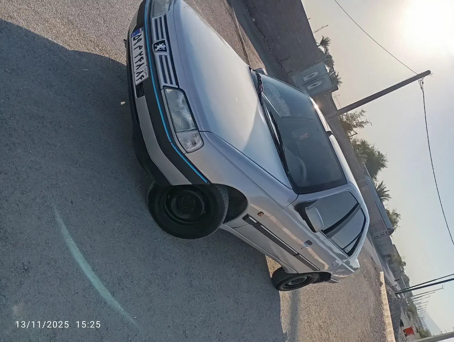 پژو۴۰۵ رنگ نقره ای|خودرو سواری و وانت|تخت, |دیوار