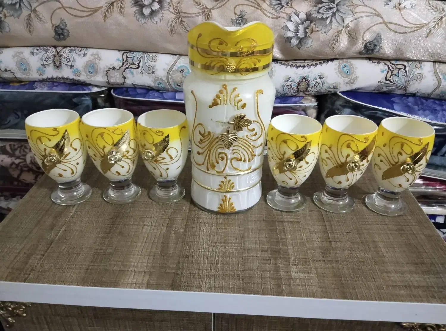 پاسماوری جا ادویه ای شیرینی خوری دسته گل عروس پارچ|ظروف نگهدارنده، پلاستیکی، یک‌بارمصرف|زاهدان, |دیوار
