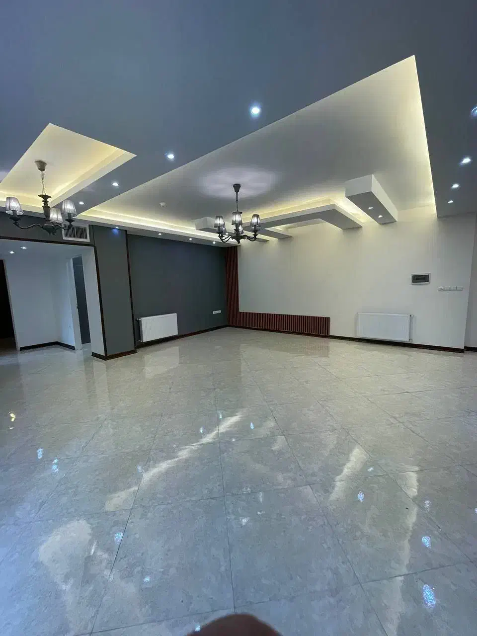 ۱۶۰ متر ۳ خواب سالن پرده خور فول ویو ابدی شهرک نفت