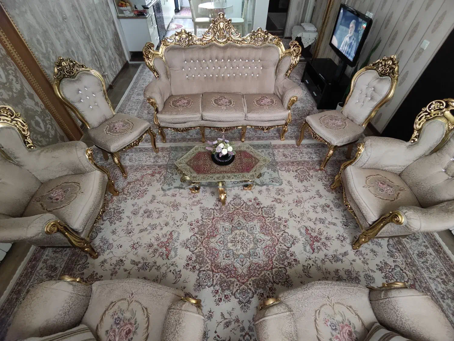 مبلمان|مبلمان خانگی و میز عسلی|قزوین, |دیوار