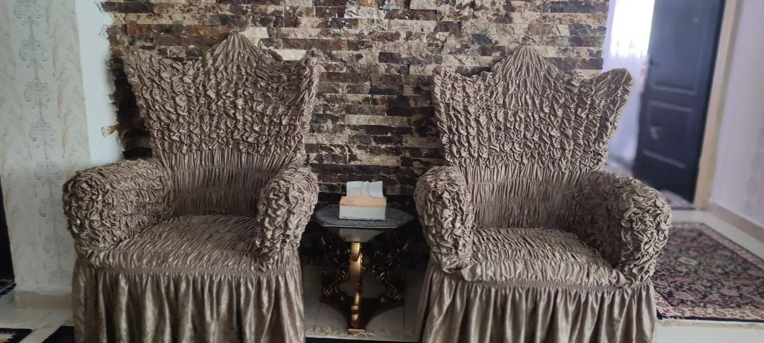 مبل سلطنتی ۹ نفره با میز و عسلی|مبلمان خانگی و میز عسلی|کرمانشاه, |دیوار