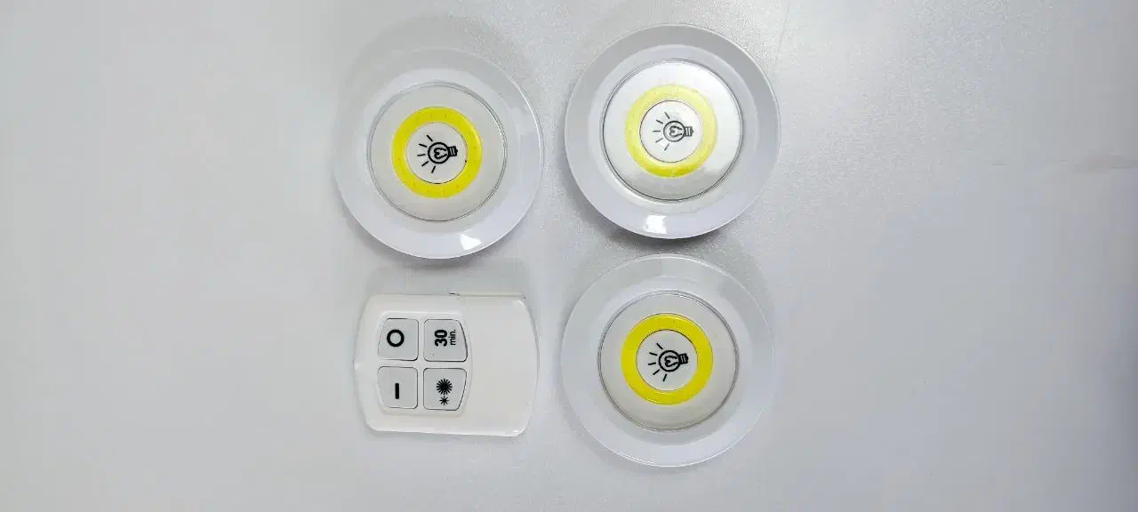 لامپ همراه ریموت دار بسته ۳ عددی|لامپ و چراغ|ساری, |دیوار