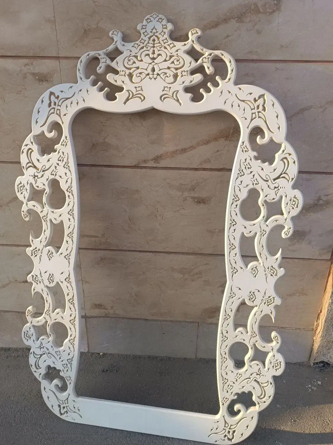 شلف آینه و کنسول دو طبقه ست قیمت مناسب|بوفه، ویترین، کنسول|فردیس, شهرک شهید حسینی|دیوار