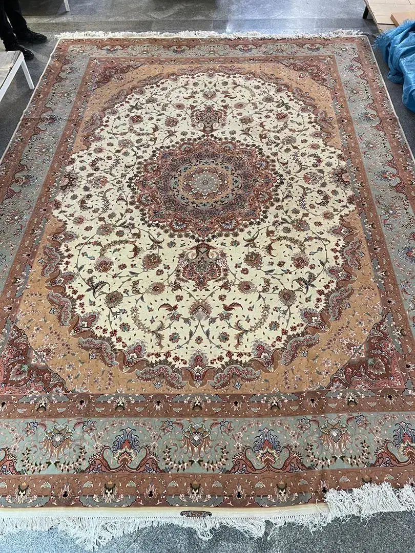 جفت12متری شیوا 50 چله ابریشم|فرش|تبریز, |دیوار