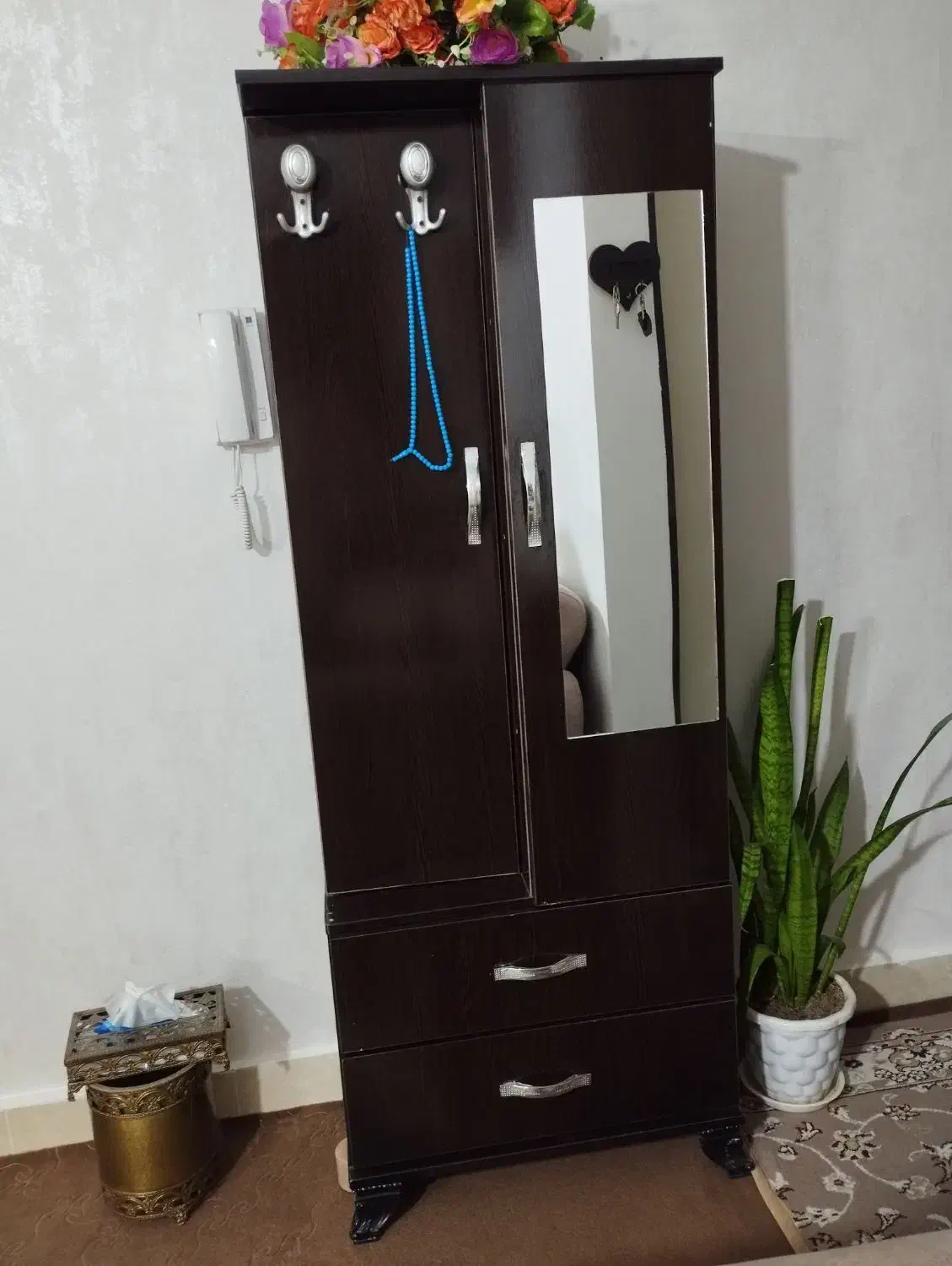 جاکفشی|جاکفشی، کمد، دراور|میامی, |دیوار